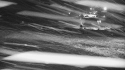 Horní část sjezdovky skiareálu Hlubočky