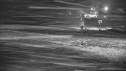 Horní část sjezdovky skiareálu Hlubočky