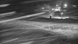 Horní část sjezdovky skiareálu Hlubočky