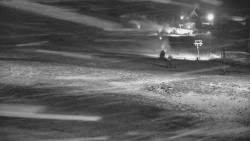 Horní část sjezdovky skiareálu Hlubočky