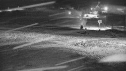 Horní část sjezdovky skiareálu Hlubočky