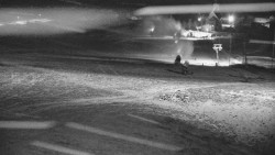 Horní část sjezdovky skiareálu Hlubočky