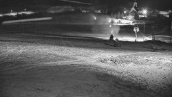 Horní část sjezdovky skiareálu Hlubočky