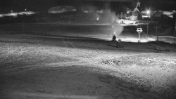 Horní část sjezdovky skiareálu Hlubočky