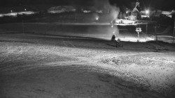 Horní část sjezdovky skiareálu Hlubočky