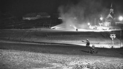 Horní část sjezdovky skiareálu Hlubočky