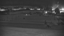 Horní část sjezdovky skiareálu Hlubočky