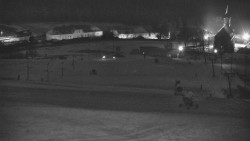 Horní část sjezdovky skiareálu Hlubočky