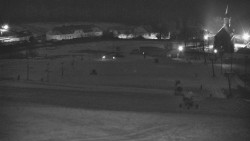 Horní část sjezdovky skiareálu Hlubočky