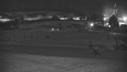 Horní část sjezdovky skiareálu Hlubočky