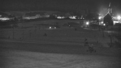 Horní část sjezdovky skiareálu Hlubočky