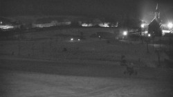 Horní část sjezdovky skiareálu Hlubočky