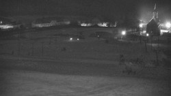 Horní část sjezdovky skiareálu Hlubočky