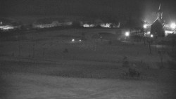 Horní část sjezdovky skiareálu Hlubočky