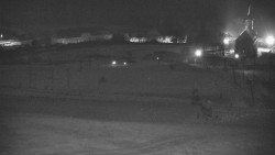 Horní část sjezdovky skiareálu Hlubočky