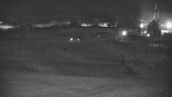 Horní část sjezdovky skiareálu Hlubočky