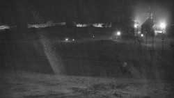 Horní část sjezdovky skiareálu Hlubočky