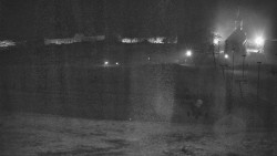 Horní část sjezdovky skiareálu Hlubočky