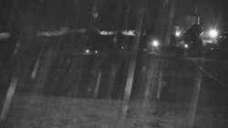 Horní část sjezdovky skiareálu Hlubočky