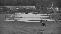 Horní část sjezdovky skiareálu Hlubočky