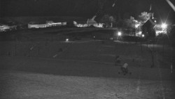 Horní část sjezdovky skiareálu Hlubočky