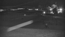 Horní část sjezdovky skiareálu Hlubočky