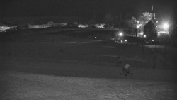 Horní část sjezdovky skiareálu Hlubočky