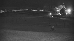 Horní část sjezdovky skiareálu Hlubočky