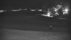 Horní část sjezdovky skiareálu Hlubočky