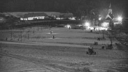 Horní část sjezdovky skiareálu Hlubočky