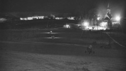 Horní část sjezdovky skiareálu Hlubočky