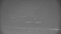 Horní část sjezdovky skiareálu Hlubočky