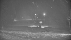 Horní část sjezdovky skiareálu Hlubočky