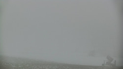 Horní část sjezdovky skiareálu Hlubočky