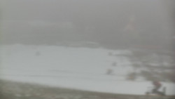 Horní část sjezdovky skiareálu Hlubočky