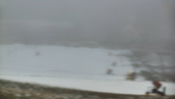 Horní část sjezdovky skiareálu Hlubočky