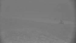 Horní část sjezdovky skiareálu Hlubočky