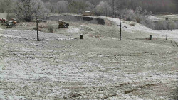 Horní část sjezdovky skiareálu Hlubočky