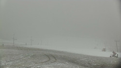 Horní část sjezdovky skiareálu Hlubočky