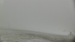 Horní část sjezdovky skiareálu Hlubočky