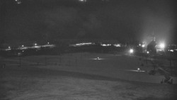 Horní část sjezdovky skiareálu Hlubočky