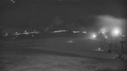 Horní část sjezdovky skiareálu Hlubočky