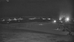 Horní část sjezdovky skiareálu Hlubočky