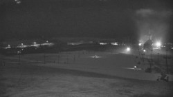 Horní část sjezdovky skiareálu Hlubočky