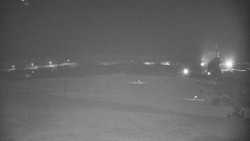 Horní část sjezdovky skiareálu Hlubočky