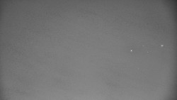 Horní část sjezdovky skiareálu Hlubočky