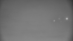 Horní část sjezdovky skiareálu Hlubočky