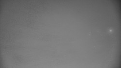 Horní část sjezdovky skiareálu Hlubočky