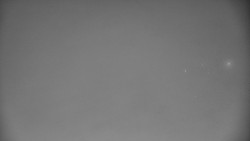 Horní část sjezdovky skiareálu Hlubočky