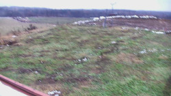 Horní část sjezdovky skiareálu Hlubočky